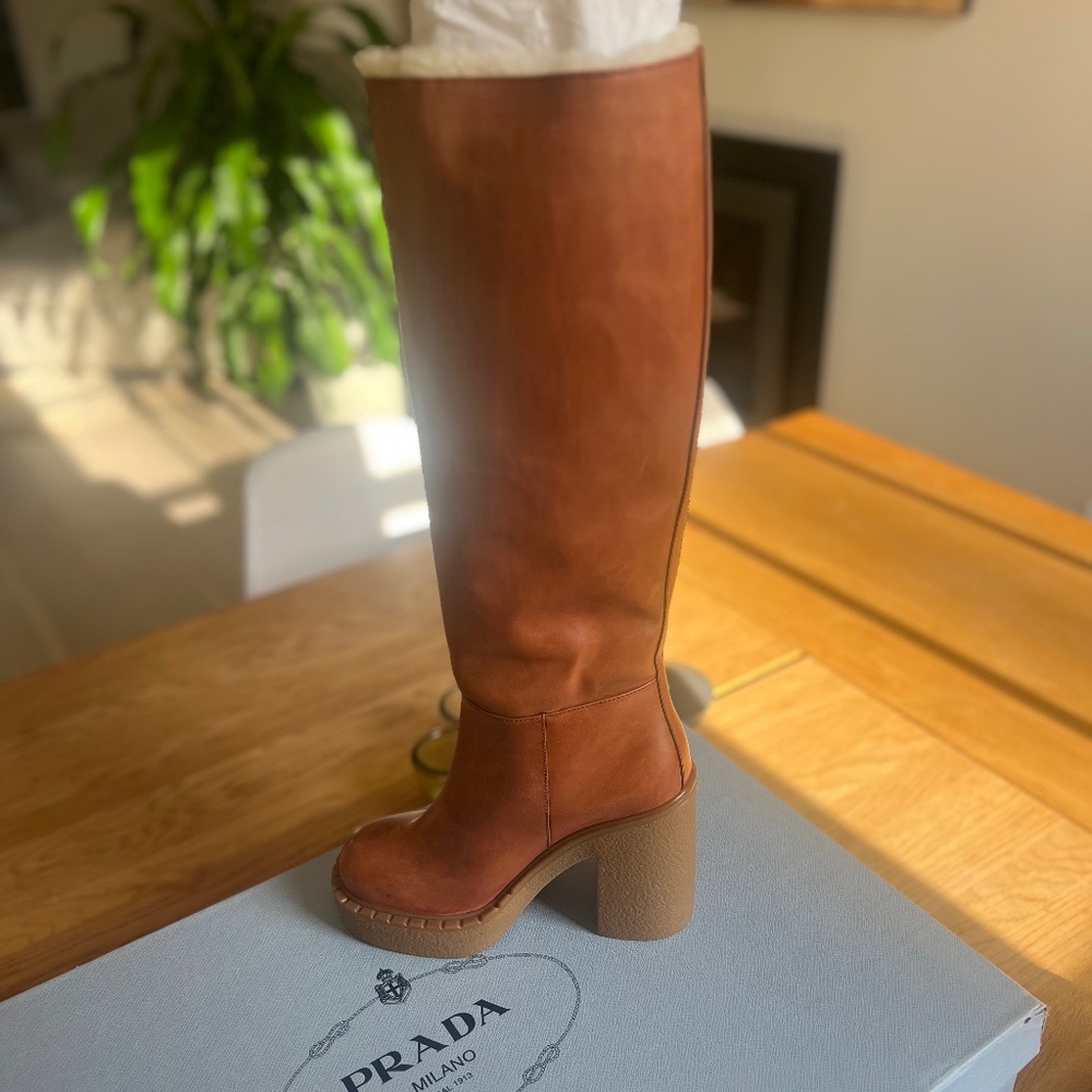 Prada Leather Boots